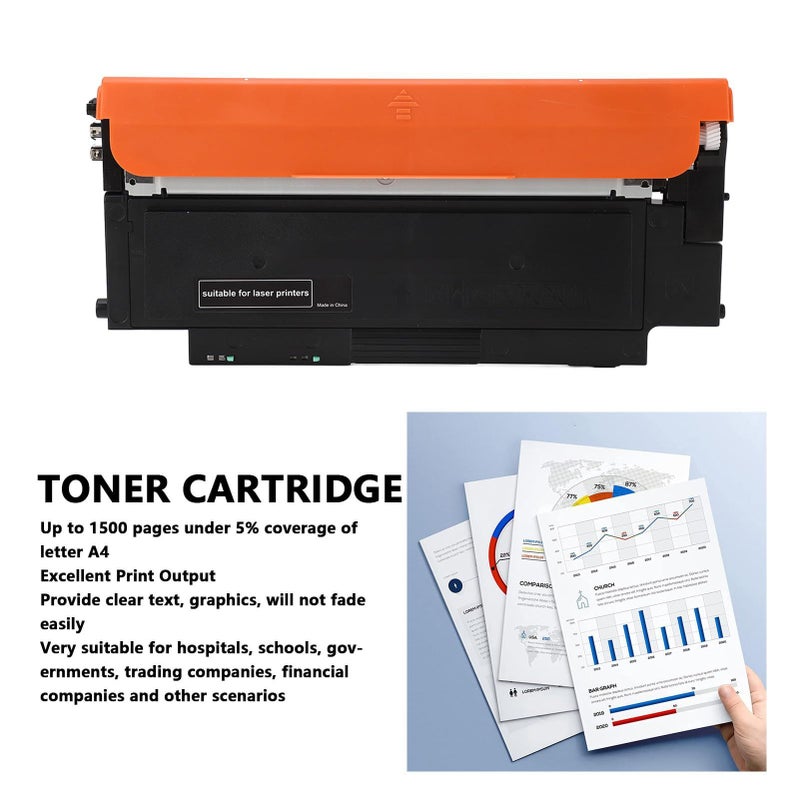 High Yield Black Toner Cartridge Replacement 1500 Pages For SL C430W C432W C480FW C482W Printers - Image 3