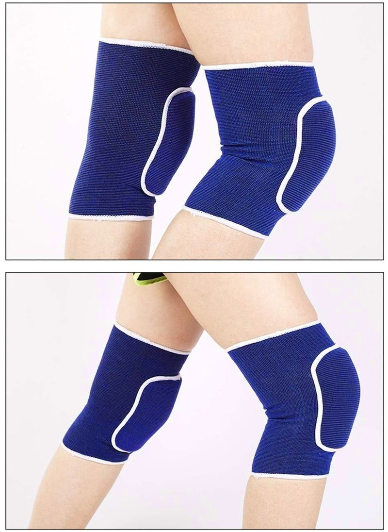 GHARIB - Sport Support Volleyball Adults Knee Pads For Various Sports Size Large, Blue - Image 1