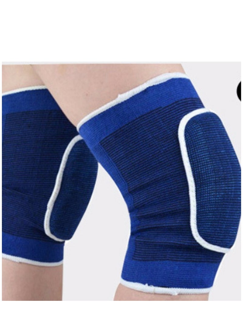 GHARIB - Sport Support Volleyball Adults Knee Pads For Various Sports Size Large, Blue - Image 1