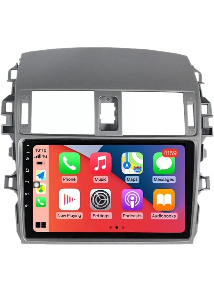 Advanced Android Radio for Toyota Corolla 2007-2012 – 2-Year Warranty, 4GB RAM, 32GB Storage, Apple CarPlay & Android Auto, Free Night Vision Camera & Navigation - Image 1