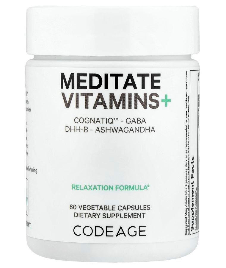 Codeage Meditate Vitamins+ 60 Capsules