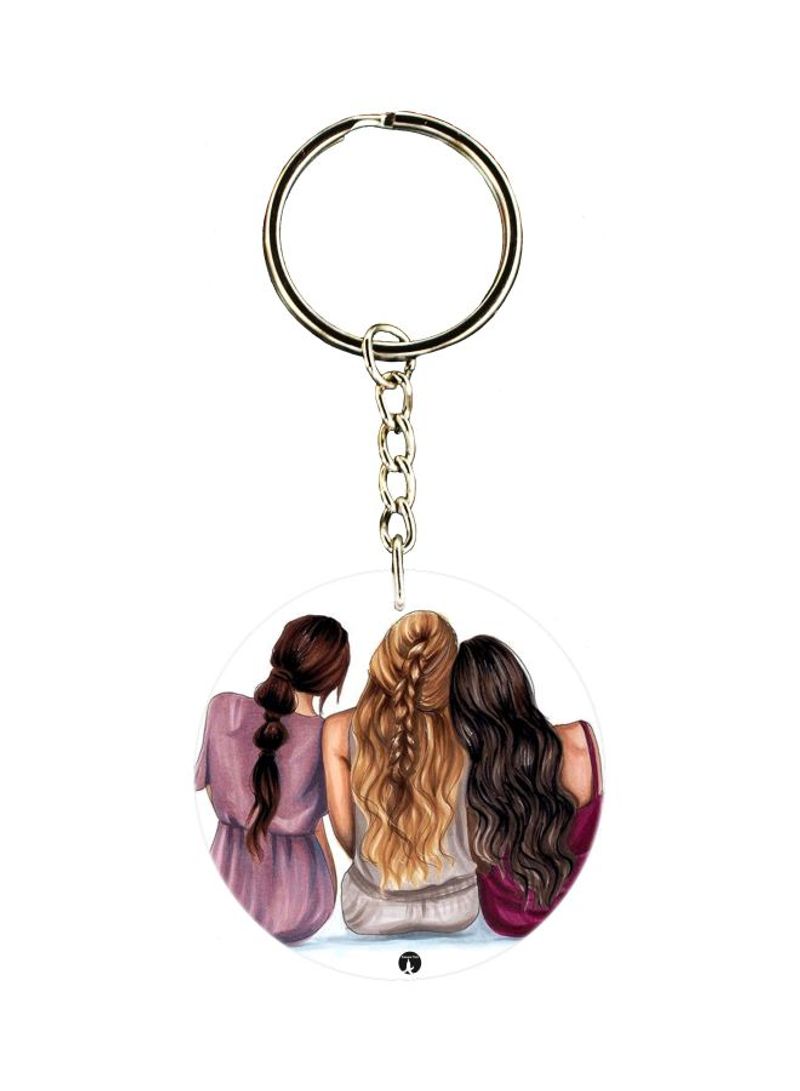 Girls Themed Keychain