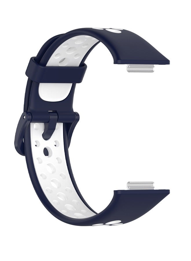 Suitable For Huawei Watch Fit 2 two-Color Hole Style Strap  - Image 4