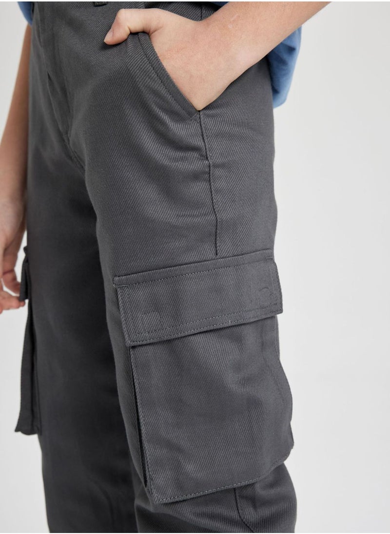 DeFacto - Cargo Fit Twill Trousers - Image 1