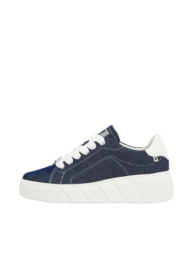 rieker 116-1153 Rieker Ladies Casual Shoes Evolution W0501-14 Ocean Blue