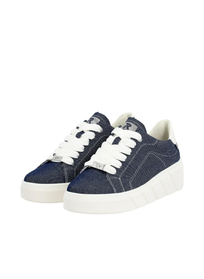 rieker 116-1153 Rieker Ladies Casual Shoes Evolution W0501-14 Ocean Blue
