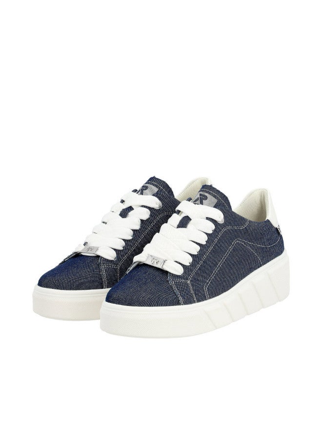 rieker 116-1153 Rieker Ladies Casual Shoes Evolution W0501-14 Ocean Blue  - Image 5