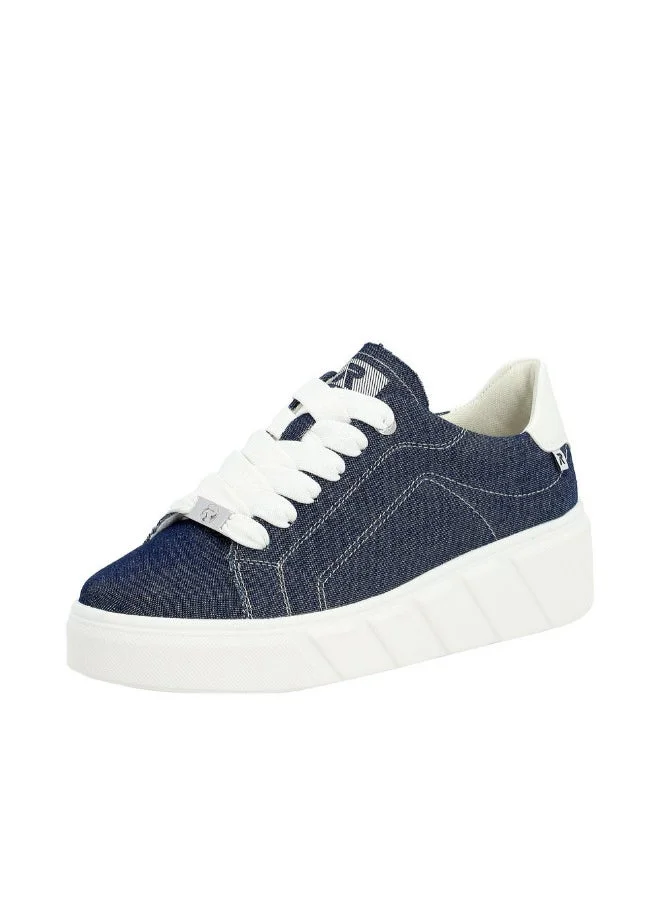 rieker 116-1153 Rieker Ladies Casual Shoes Evolution W0501-14 Ocean Blue