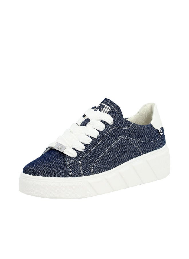 rieker 116-1153 Rieker Ladies Casual Shoes Evolution W0501-14 Ocean Blue  - Image 3