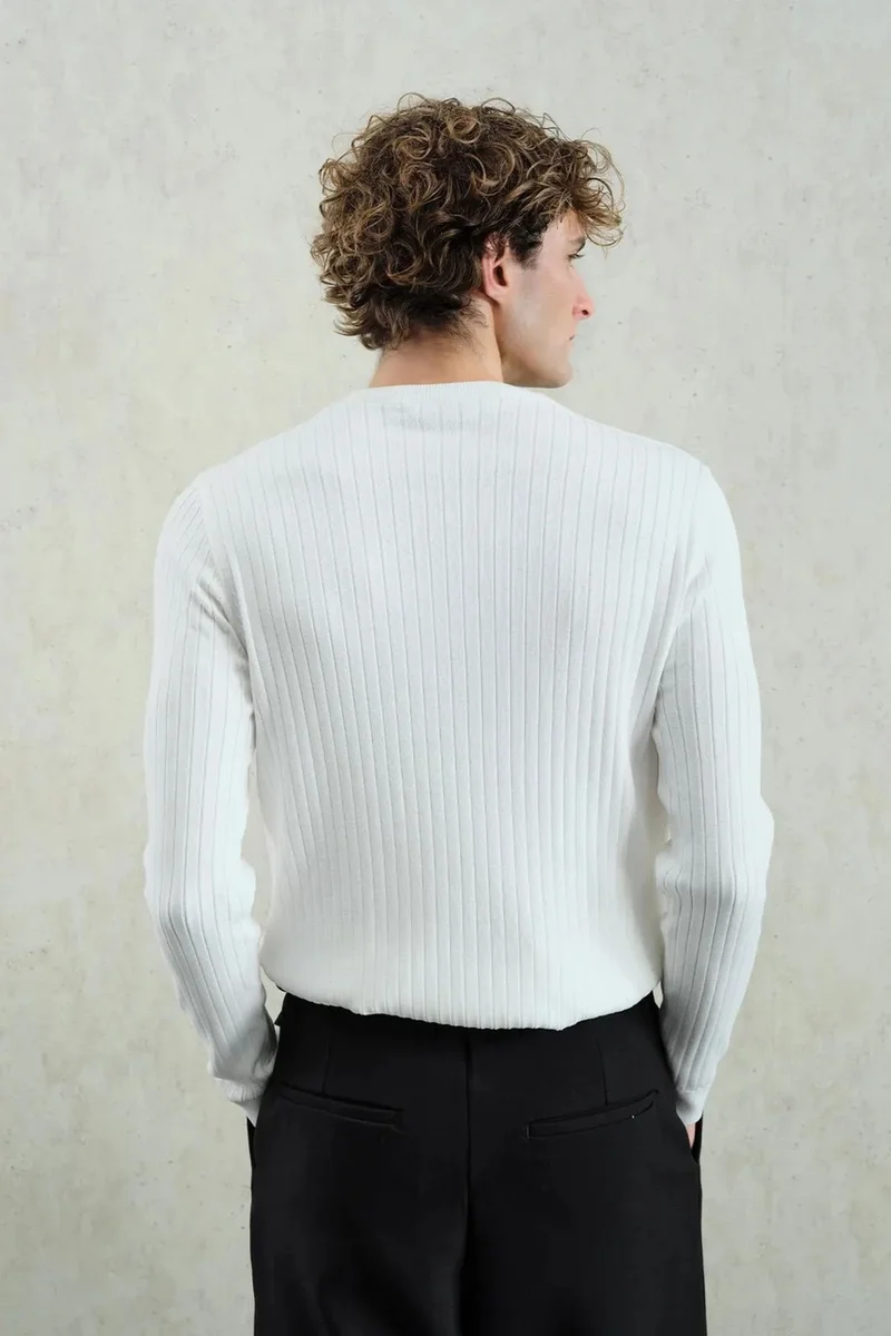 جيستو GIESTO Slim Fit Long Sleeve Button Collar T-Shirt