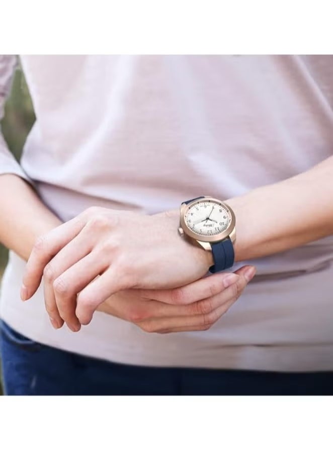 DUSALA Magnetic Watch Band 22mm for Men – Quick Release Soft Silicone Sport Strap – Skin-Friendly, Lightweight, Durable Magnetic Closure for Secure Fit – Comfortable and Stylish Replacement Band Compatible with Most 22mm Watches – Ideal for Active Lifestyles and Everyday Wear - Image 5