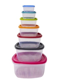 PRINCEWARE A set of 7-piece plastic containers  - Image 3