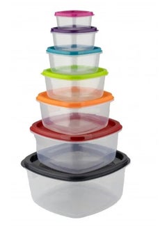 PRINCEWARE A set of 7-piece plastic containers  - Image 2