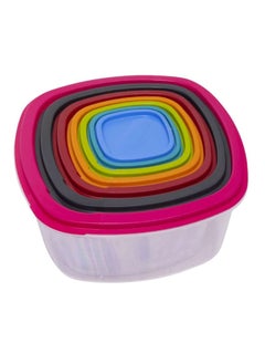 PRINCEWARE A set of 7-piece plastic containers  - Image 4