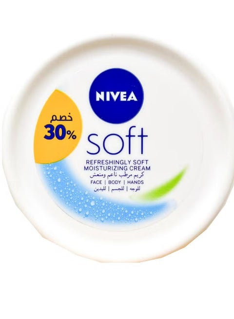 Nivea Moisturising Cream Soft Refreshing Face Body Hands 50ml