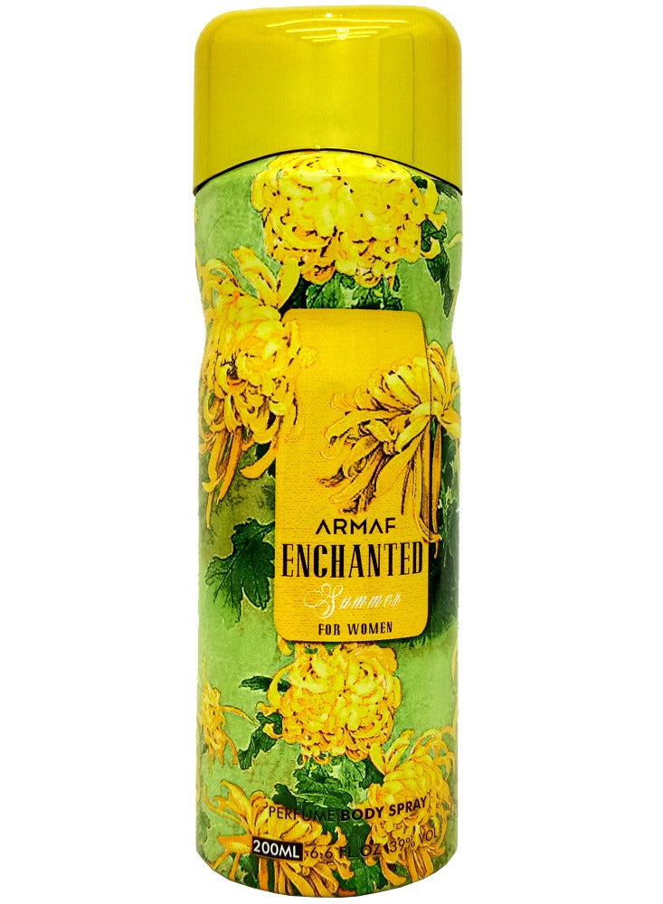 ARMAF ENCHANTED SUMMER PERFUME BODY SPRAY 200 ML - Image 1