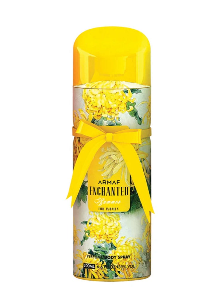 ARMAF ENCHANTED SUMMER PERFUME BODY SPRAY 200 ML - Image 2