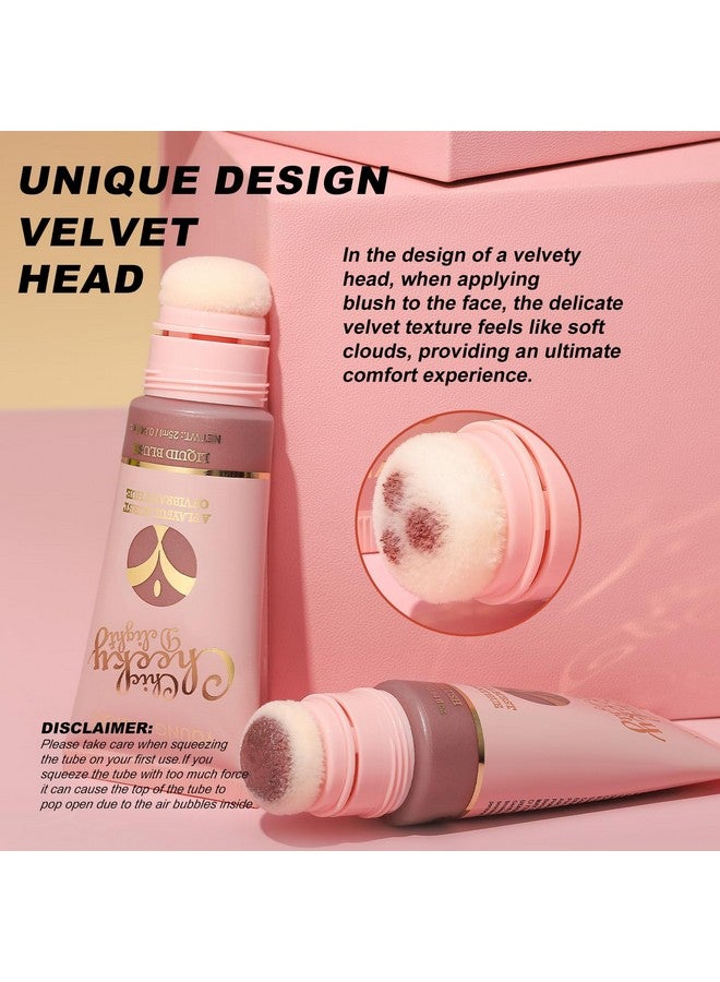 YOUNG VISION Shimmer Liquid Blush Wand - Radiant Cheek Tint | Luminous Rubor Liquido con Brillo | Dewy & Light-Reflecting | Maquillaje Iluminador para Mejillas,25ml/0.84 fl oz - Image 5