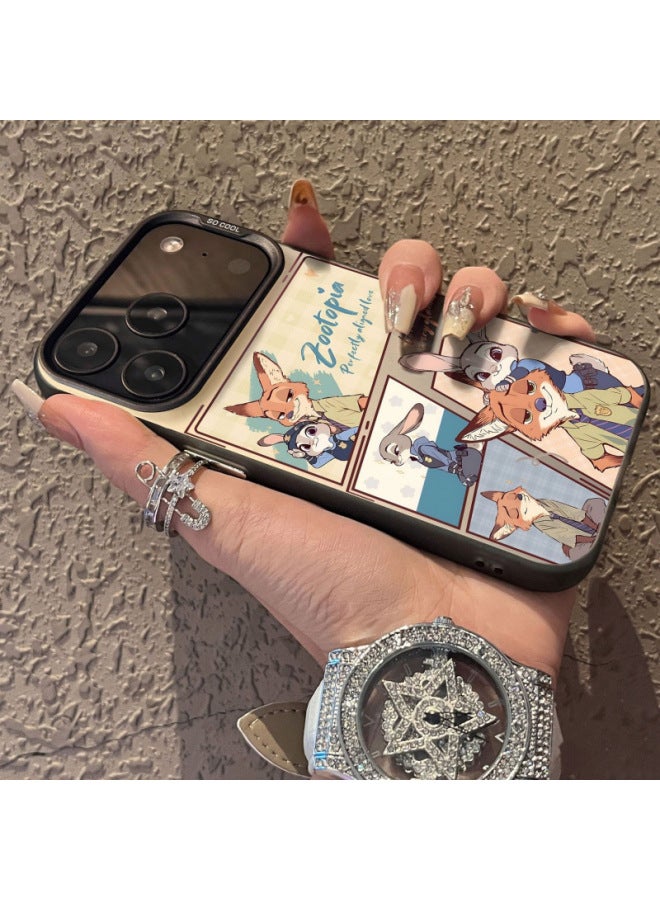 Couple Nick And Judy Suitable For Apple 17 Phone Case Iphone 17 Pro Cartoon Cute Style Protective Cover