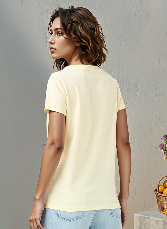 SP Characters Hello Kitty Print Crew Neck T-shirt - Image 3