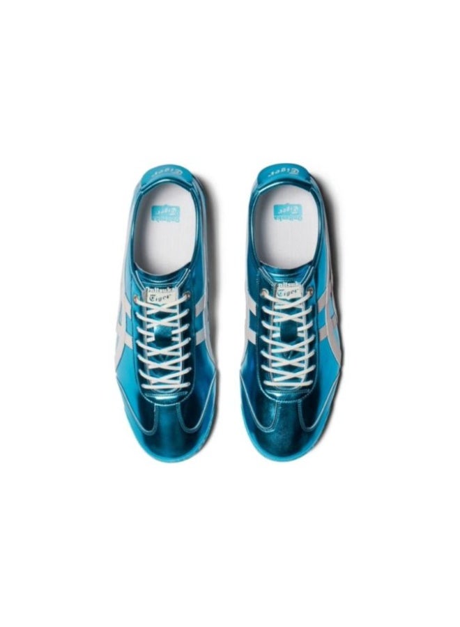 أونيتسوكا تايجر حذاء رياضي كازيون Onitsuka Tiger mexico 66 SD باللون مرآة زرقاء - Image 2