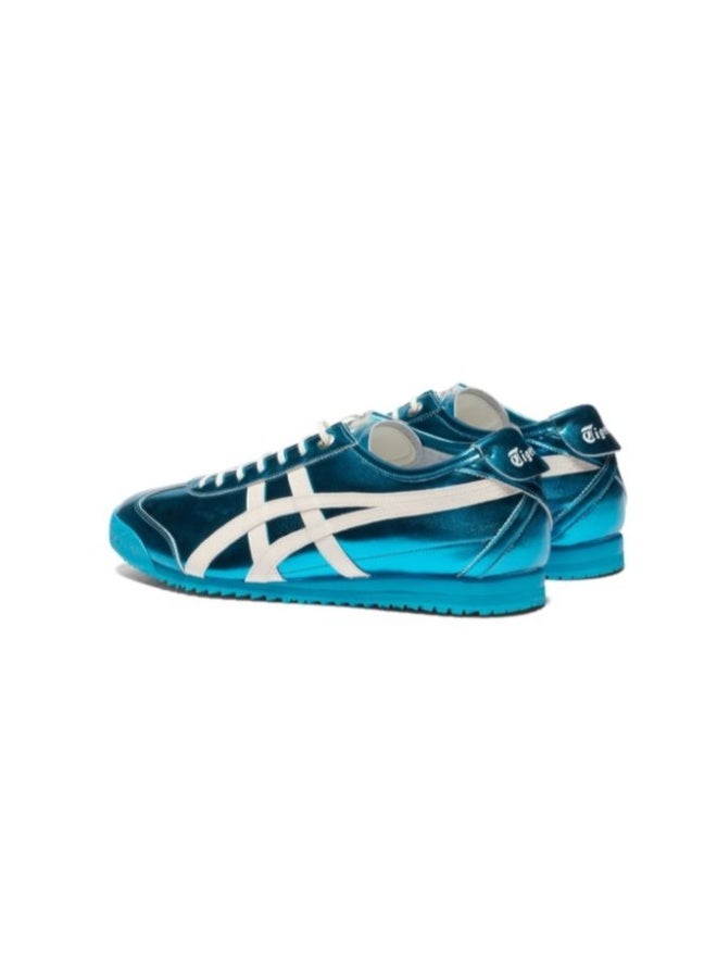 أونيتسوكا تايجر حذاء رياضي كازيون Onitsuka Tiger mexico 66 SD باللون مرآة زرقاء - Image 4
