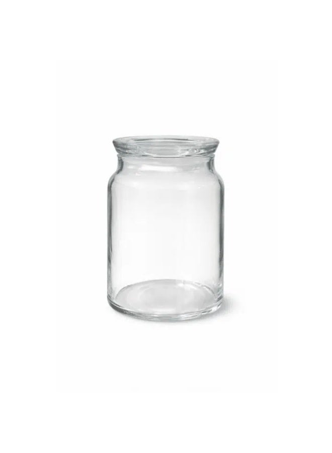 باساباتشي Pasabahce Kitchen Club Glass Storage Jar 860ml – Clear Airtight Glass Container with Lid, 15cm Height, 8.5cm Diameter – Made in Turkey - Image 2