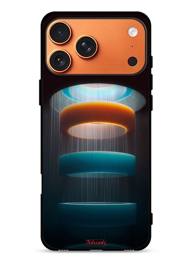 Tolwak Apple iPhone 17 Pro Max Protective Case Cover Rings Art Pattern - Image 1