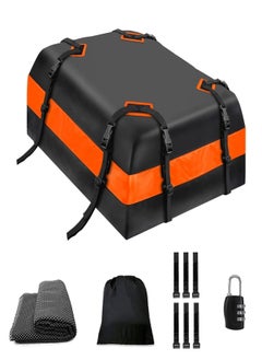Aomeius Rooftop Cargo Carrier Car Roof Cargo Carrier 1000D PVC Heavy Duty Car Roof Bag Soft-Shell with Anti-Slip Mat Suitable for Camping and Outdoor Long-Distance Travel(15 CUBIC Feet)  - Image 1