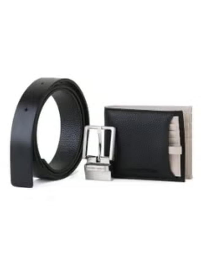 EMPORIO ARMANI Emporio Armani Walelt-Belt Set For Men  - Image 1