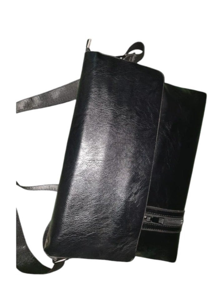 حقيبة أعمال والمستندات أسود  - Image 3