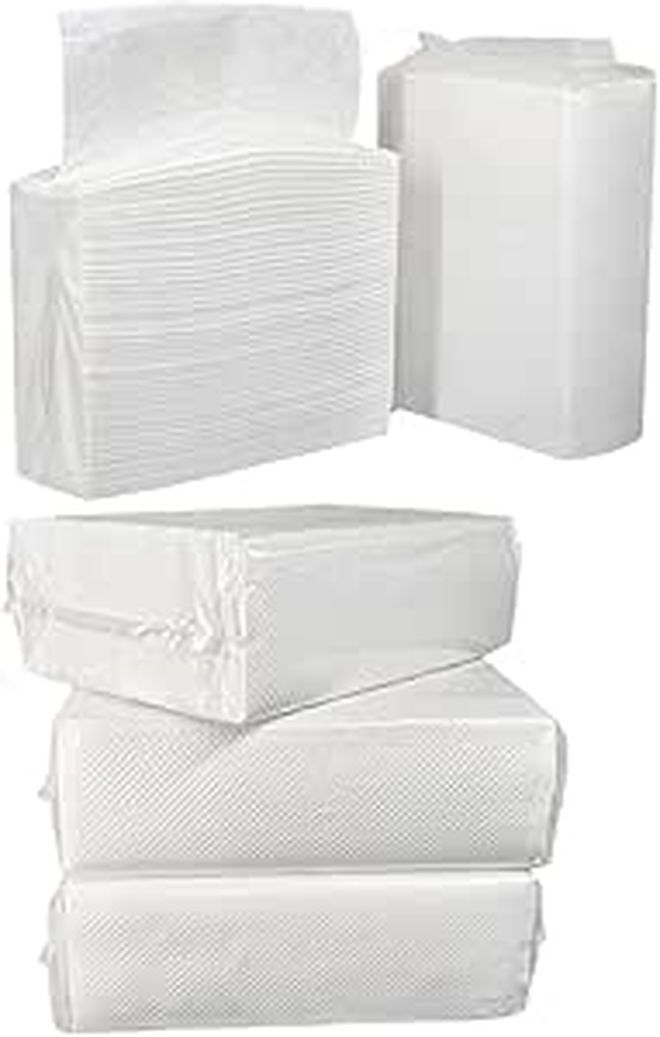 Multi Use Absorbent Paper Towels 120 Sheets Per Pack 5 Pack for Kitchen Bathroom - Image 1