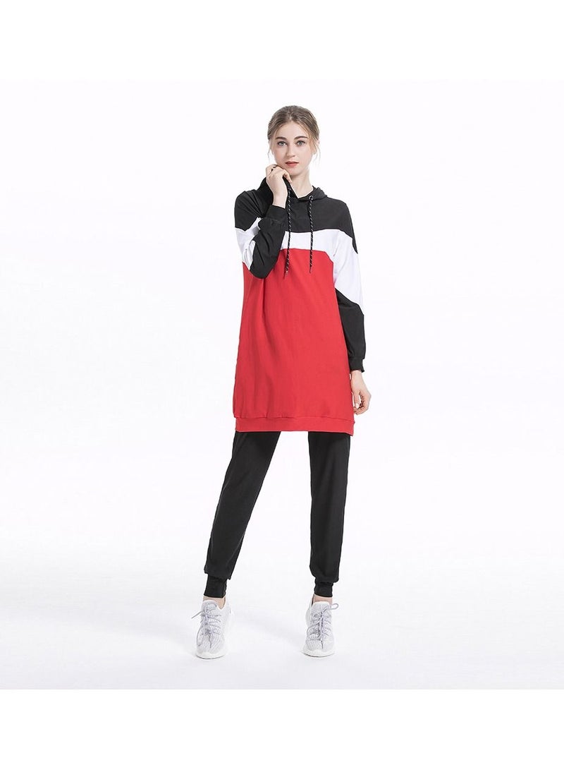Loquat Muslim Casual Hooded Tracksuit Sets  - Image 1