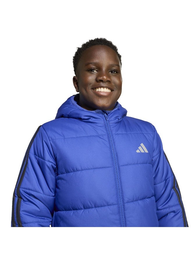 Adidas J Ess 3S Jkt Blue Training Jackets For Junior 9-10Y  - Image 5