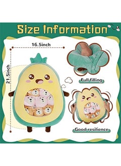 Kawaii Avocado Plush Toy - Cute Stuffed Animal for Teens and Adults, Creative Gift for Birthday or Wedding Party Supplies - pzsku/Z7762D3C1342890AE0998Z/45/_/1714392087/bd5a1267-4204-45fc-a7d5-3451692aef4d