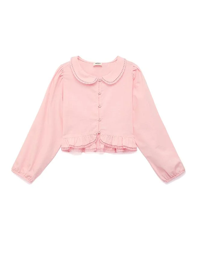 Koton  Peter Pan Neck Shirt for Women | Best Price UAE