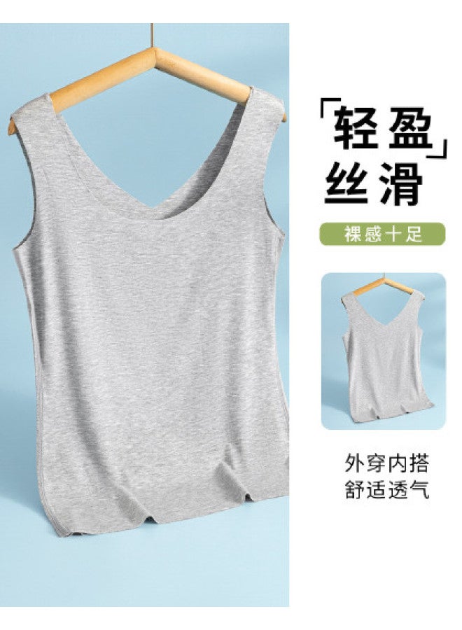 Goso Slimming And Versatile Commuter Wear, Soft And Comfortable Layering Camisole For Women, Ladies' Sleeveless Undershirt - Image 1