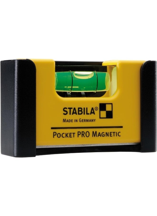 ستابيلا مستوى Stabila Pocket Pro المغناطيسي مع مشبك الحزام  - Image 1