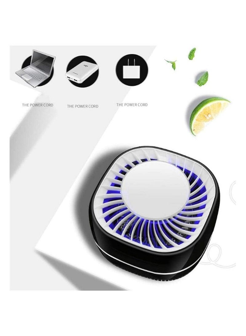 AGD Mosquito Lamp,Mosquito Trap, Portable Insect Killer, LED UV Insecticide Killer Effective And Smart Mosquito Catcher Trap Indoor Outdoor Bedroom Baby Room QiLong  - Image 3