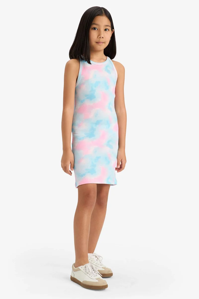 ديفاكتو Regular Fit Sleeveless Knitted Dress