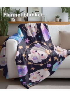 General Baby and children's cartoon flannel thin blanket (warm and comfortable, suitable for sleep, game use) 70cm*100cm - 485  - Image 5