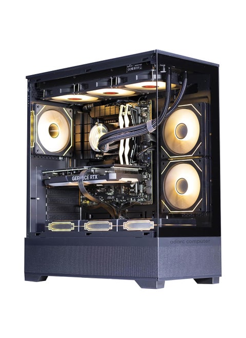 Gaming PC - Intel i9-14900K, Nvidia RTX 4070 SUPER 12GB, 32GB DDR5 6000MHz, 4TB Nvme M.2 SSD, Windows 11 pro, RGB CPU Case, 1 Year Warranty (14900K, RTX 4070 SUPER)