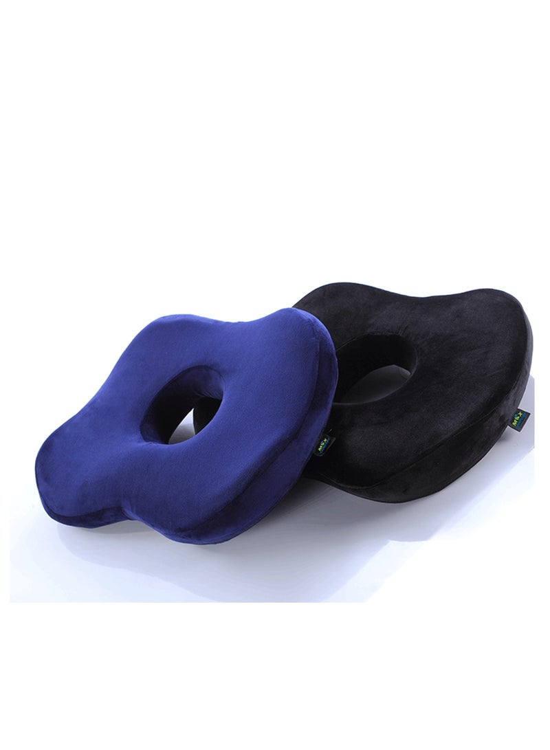 ماكس كمفورت مقعد طبى مطور وفقا لأحدث دراسات العلاج الطبيعى للوقايه من آلم البواسير  , لون اسود - Image 4