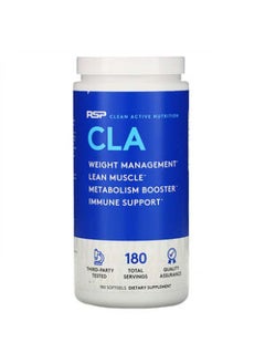 RSP Nutrition  CLA Weight Management 180 Softgels