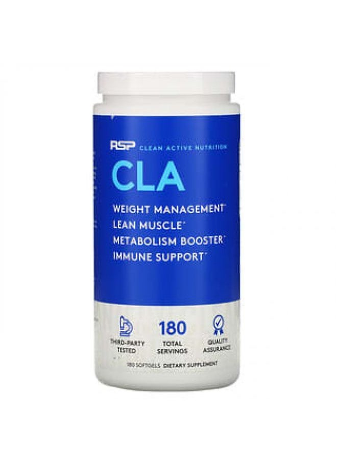 RSP Nutrition - RSP Nutrition  CLA Weight Management 180 Softgels - Image 1