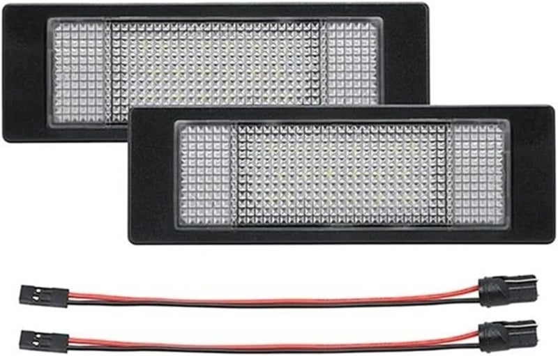 DEMULAX White License Plate Light Assembly - Image 1