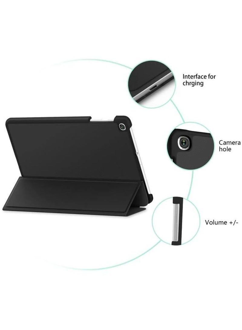 ELTRAZONE for Huawei Matepad T10s Case Stand Folio Cover 10.1 inch (2020) Trifold Slim Protective Leather Smart Case - Image 4