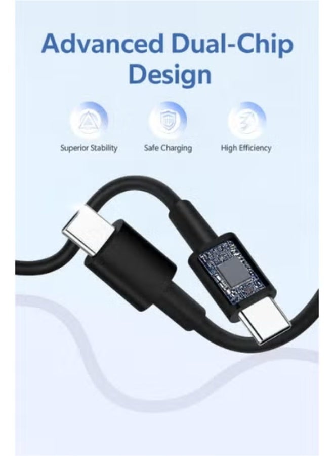 45W Wall Charger with 1.8M Type-C Cable, Compact Design, USB-C Port adapter, Super Fast Charging – Compatible with Samsung & Type-C Devices - Image 4