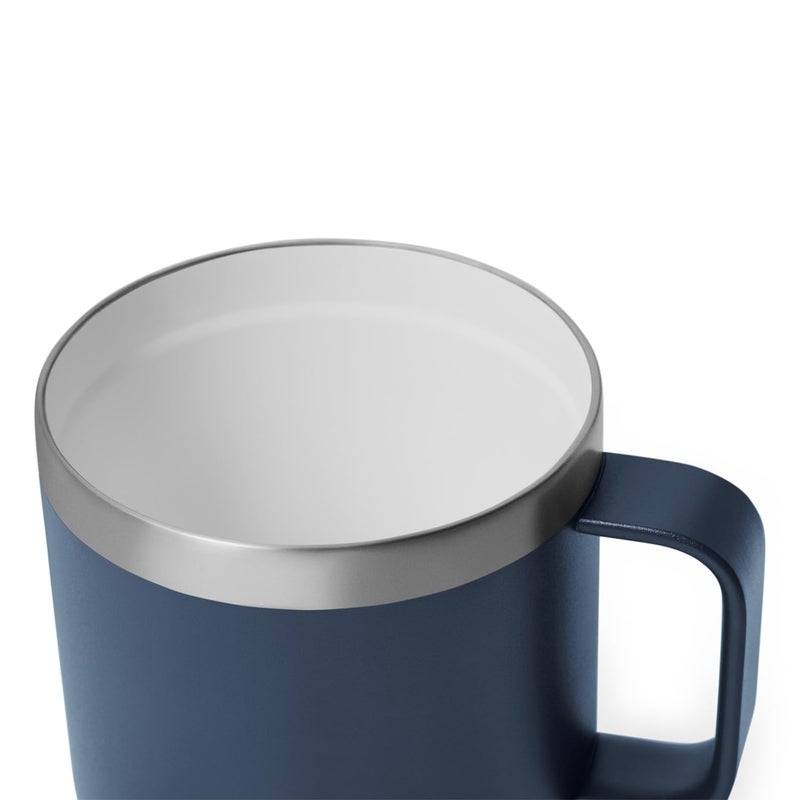 YETI Rambler 14 oz Ceramic Lined Stackable Mug, Vacuum Insulated, Stainless Steel with MagSlider Lid, Navy - Image 5