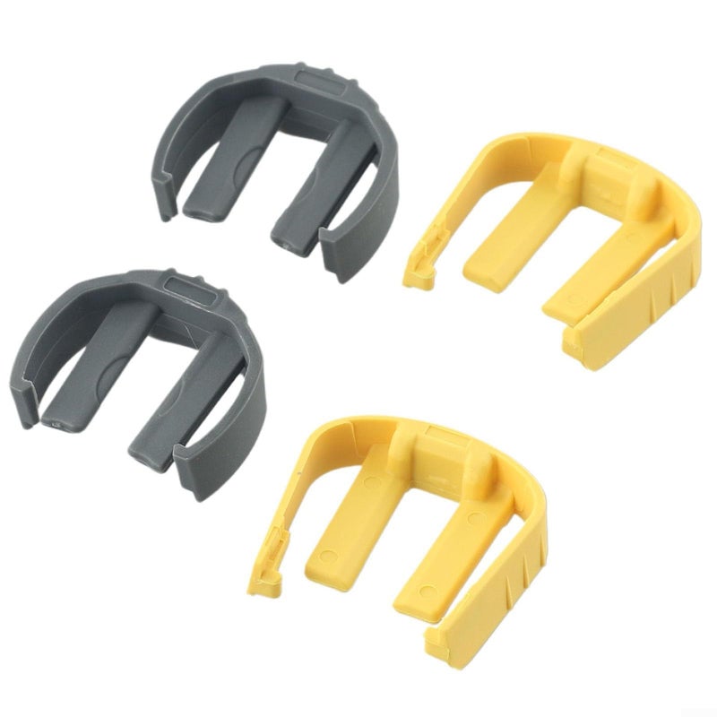 Pressure Washer Trigger Hose Replacement C Clips Set 4 Pack Yellow Grey Compatible K2 K3 Models - Image 5